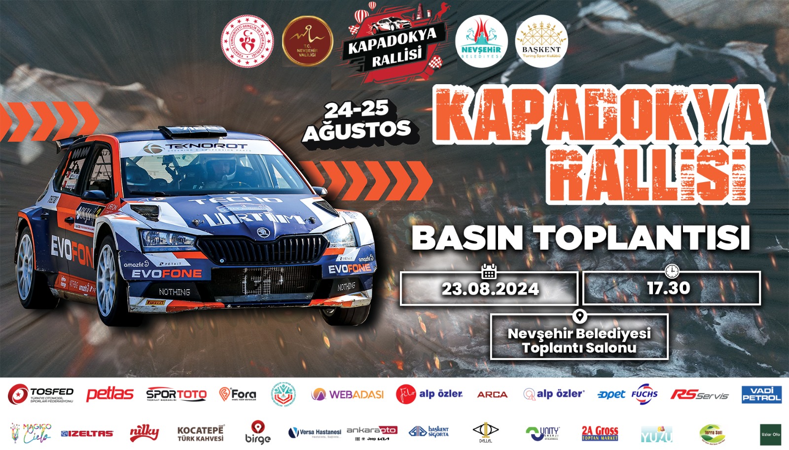  Kapadokya Rallisi Başlıyor!